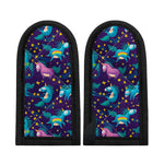 Night Star Unicorn Pattern Print Skillet Handle Cover