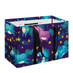 Night Star Unicorn Pattern Print Utility Tote Bag