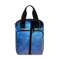 Night Sunset Sky And Palm Trees Print Bible Tote Bag