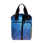 Night Sunset Sky And Palm Trees Print Bible Tote Bag