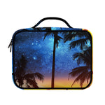 Night Sunset Sky And Palm Trees Print Briefcase Bible Bag