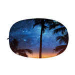 Night Sunset Sky And Palm Trees Print Car Side Mirror Covers