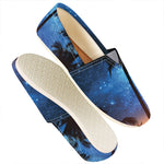Night Sunset Sky And Palm Trees Print Casual Shoes
