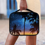 Night Sunset Sky And Palm Trees Print Classic Bible Case