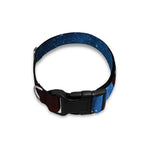 Night Sunset Sky And Palm Trees Print Dog Collar