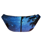 Night Sunset Sky And Palm Trees Print Fanny Pack