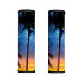 Night Sunset Sky And Palm Trees Print Handle Covers