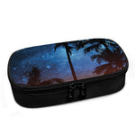 Night Sunset Sky And Palm Trees Print Insulin Cooler Travel Case