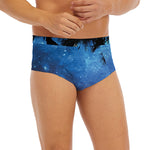 Night Sunset Sky And Palm Trees Print Men's Briefs
