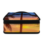 Night Sunset Sky And Palm Trees Print Small Lunch Bag