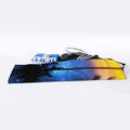 Night Sunset Sky And Palm Trees Print Sports Towel
