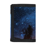 Night Sunset Sky And Palm Trees Print Trifold Wallet