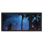 Night Sunset Sky And Palm Trees Print Trifold Wallet