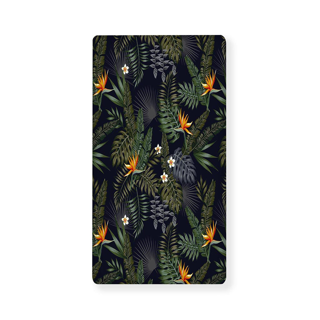 Night Tropical Hawaii Pattern Print Baby Crib Sheet