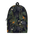 Night Tropical Hawaii Pattern Print School Backpack
