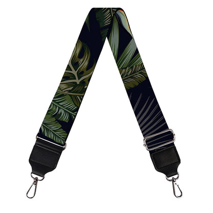 Night Tropical Hawaii Pattern Print Bag Strap