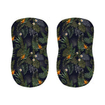 Night Tropical Hawaii Pattern Print Bar Stool Covers