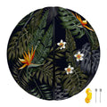 Night Tropical Hawaii Pattern Print Basketball