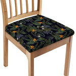 Night Tropical Hawaii Pattern Print Chair Cushion Cover
