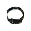 Night Tropical Hawaii Pattern Print Dog Collar