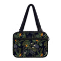 Night Tropical Hawaii Pattern Print Double Strap Bible Bag