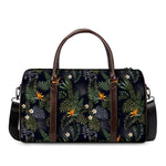 Night Tropical Hawaii Pattern Print Duffle Bag