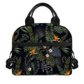 Night Tropical Hawaii Pattern Print Insulated Lunch Bag