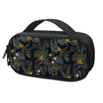 Night Tropical Hawaii Pattern Print Insulin Cooler Travel Case