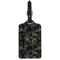 Night Tropical Hawaii Pattern Print Luggage Tag