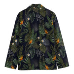 Night Tropical Hawaii Pattern Print Men's Blazer