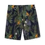 Night Tropical Hawaii Pattern Print Men's Sports Shorts