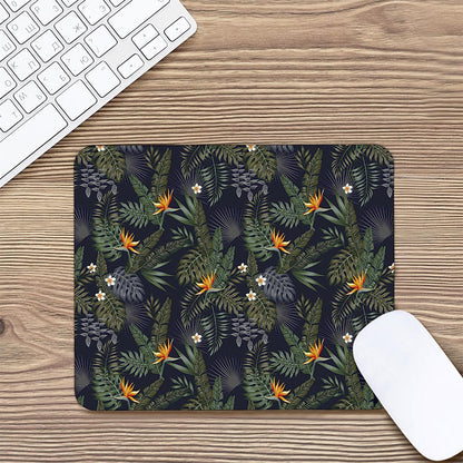 Night Tropical Hawaii Pattern Print Mouse Pad