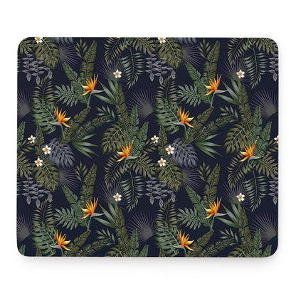 Night Tropical Hawaii Pattern Print Mouse Pad