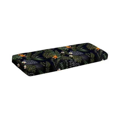 Night Tropical Hawaii Pattern Print Piano Keyboard Cover