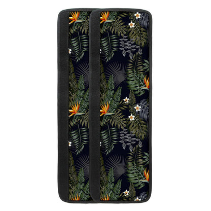 Night Tropical Hawaii Pattern Print Refrigerator Handle Covers