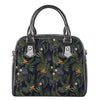 Night Tropical Hawaii Pattern Print Shoulder Handbag