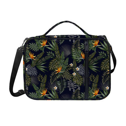 Night Tropical Hawaii Pattern Print Shoulder Strap Bible Bag