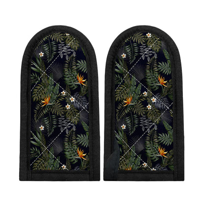 Night Tropical Hawaii Pattern Print Skillet Handle Cover