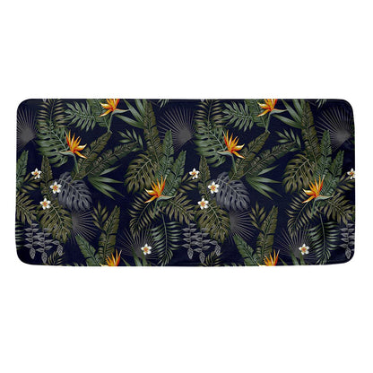 Night Tropical Hawaii Pattern Print Towel