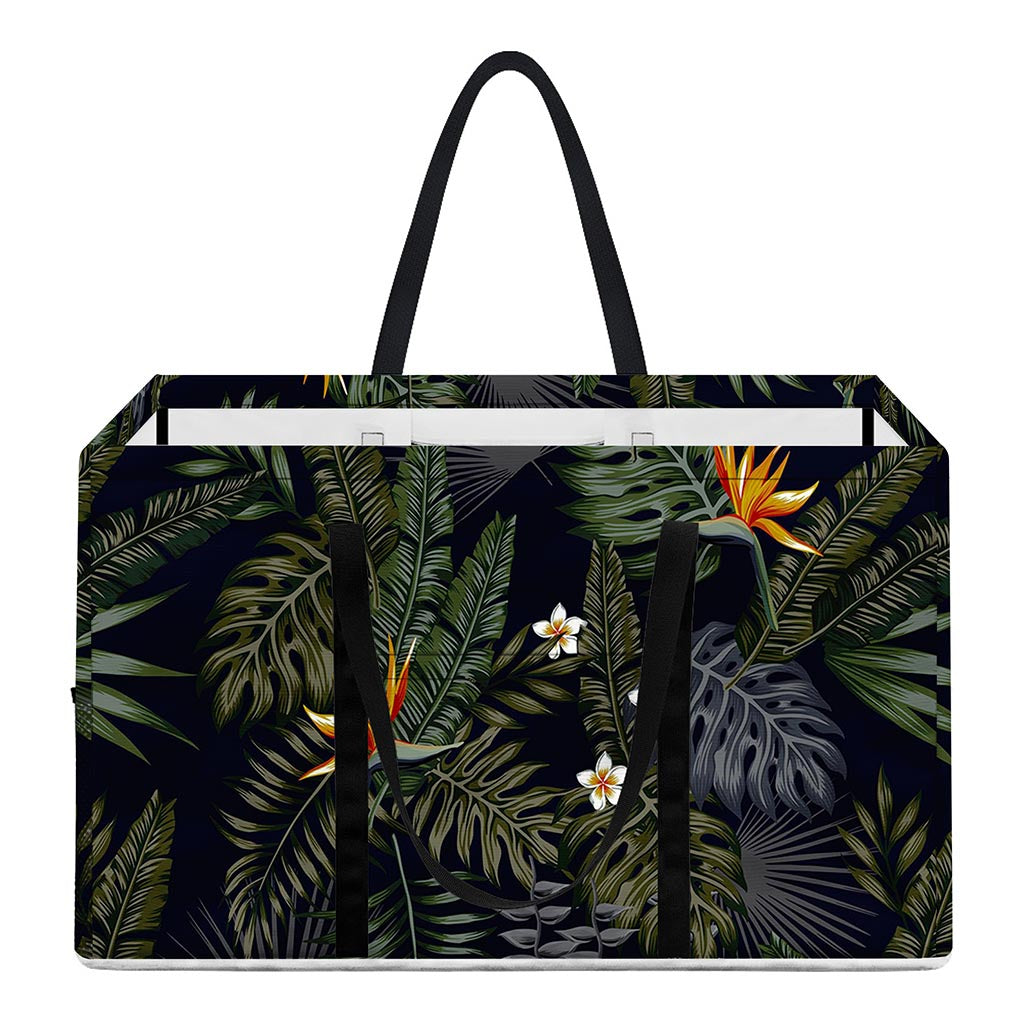 Night Tropical Hawaii Pattern Print Utility Tote Bag