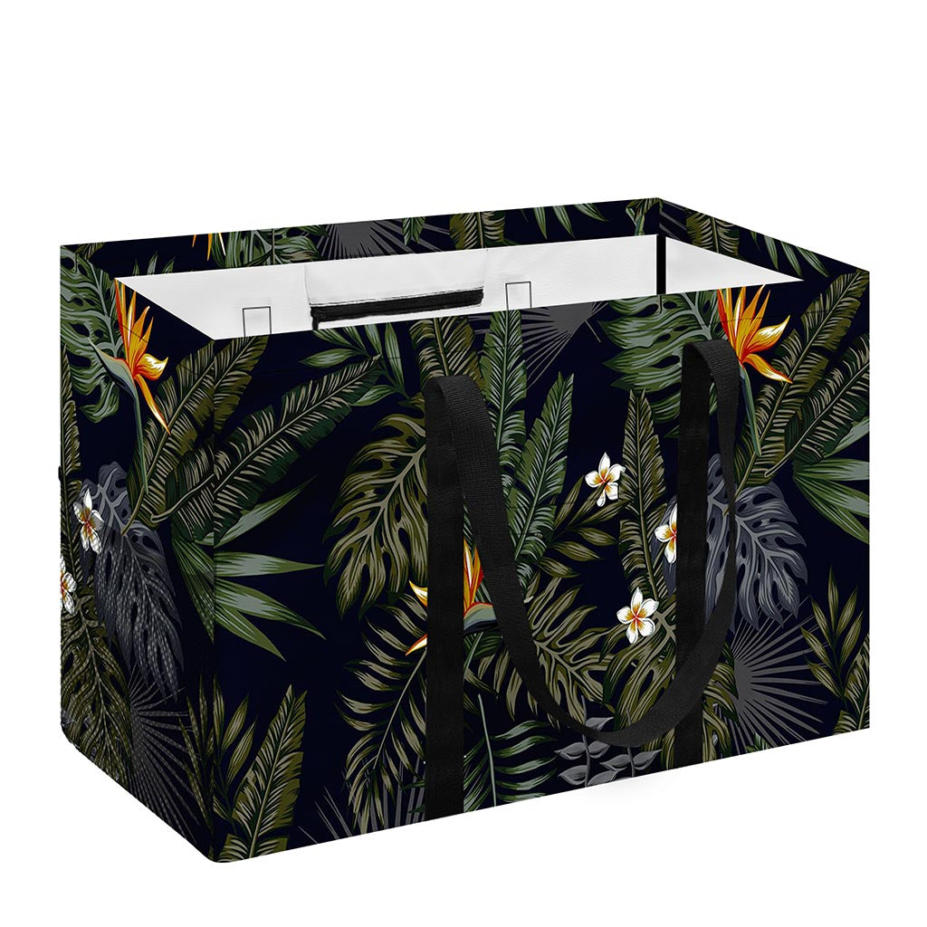 Night Tropical Hawaii Pattern Print Utility Tote Bag