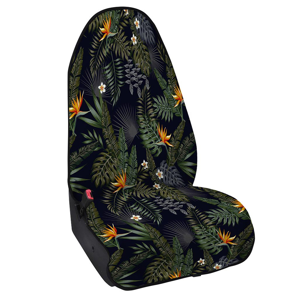 Night Tropical Hawaii Pattern Print Waterproof Car Seat Cover