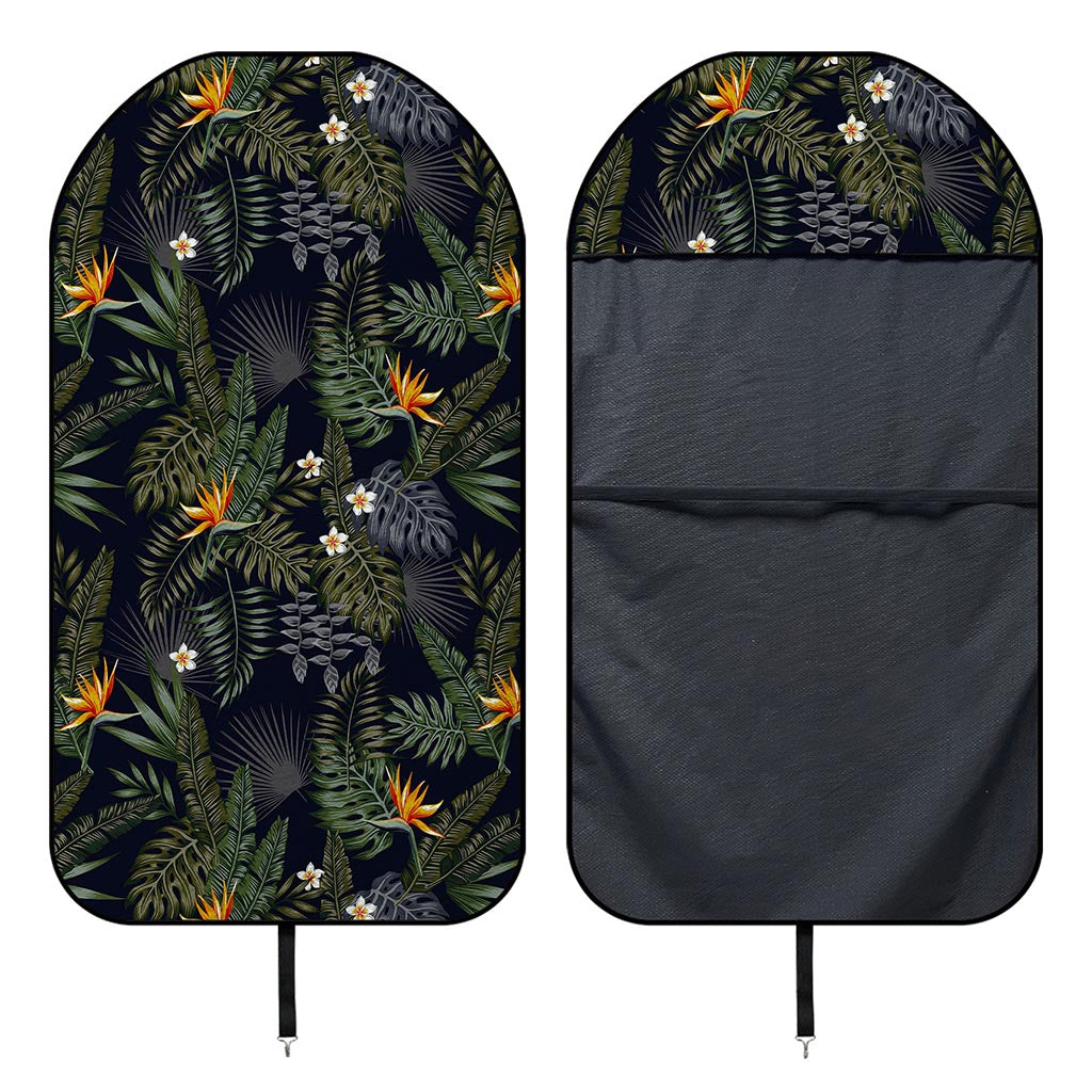 Night Tropical Hawaii Pattern Print Waterproof Car Seat Cover