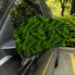Night Tropical Palm Leaf Pattern Print Car Side Mirror Covers