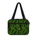 Night Tropical Palm Leaf Pattern Print Double Strap Bible Bag