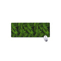 Night Tropical Palm Leaf Pattern Print Extended Mouse Pad
