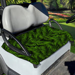 Night Tropical Palm Leaf Pattern Print Golf Cart Seat Cover