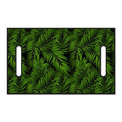 Night Tropical Palm Leaf Pattern Print Golf Cart Seat Cover