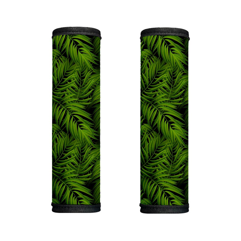 Night Tropical Palm Leaf Pattern Print Handle Covers