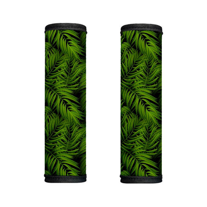 Night Tropical Palm Leaf Pattern Print Handle Covers